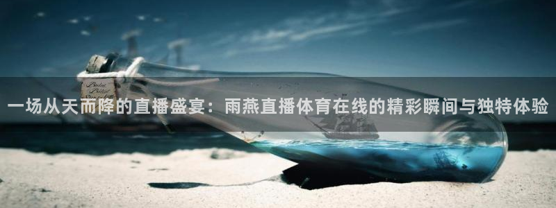 一场从天而降的直播盛宴：雨燕直播体育在线的精彩瞬间与独特体验